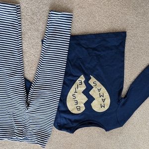 3t Mama's bestie outfit